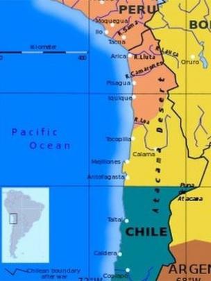 Así eran las fronteras de Bolivia y Chile antes de la Guerra del Pacífico. (Foto: Wikipedia)