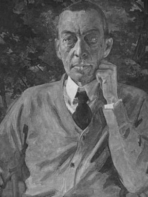 Retrato de Rachmaninov, Museo Estatal Ruso