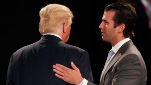 Donald Trump Jr kwa sasa ni mkurugenzi mtendaji wa shirika la Trump Organization