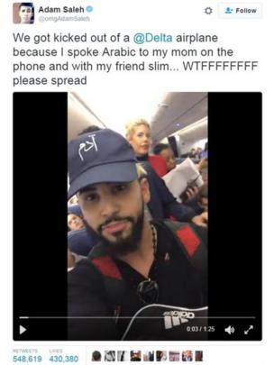 Tuit de Adam Saleh