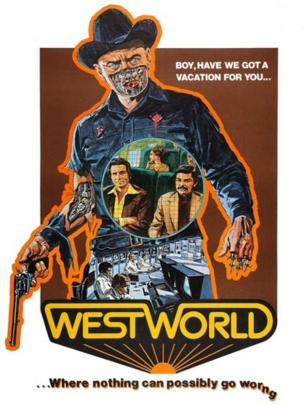 Carátula de la película Westworld de 1973.