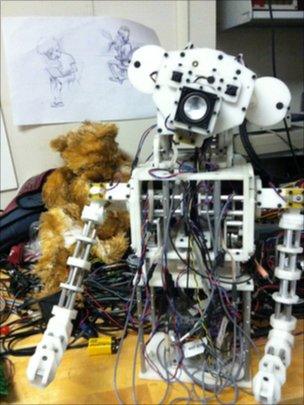 Robot prototype, University of Southern California