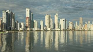 Paisaje urbano en Brasil