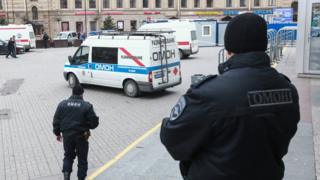 Полиция на месте происшествия