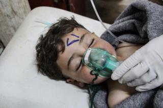 Numerosos niños tuvieron que ser atendidos tras el ataque.