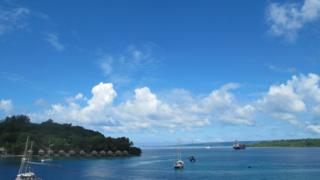 Harbour in Vanuatu