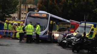Scene of crash