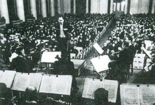 Karl Eliasberg conducting on 9 August 1942