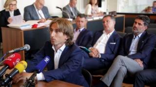 Luka Modric a kotu