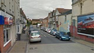 Salisbury Road in Boscombe