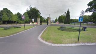 Entrance to Exhibition Park