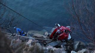 Scene of crash