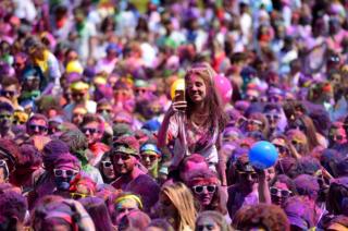 Watching a concert
