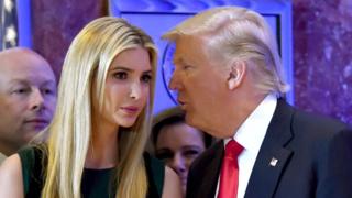 Президент Доналд Трамп қизи Иванка билан