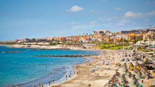 Playa de las Americas in Tenerife