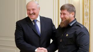 Александр Лукашенко и Рамзан Кадыров