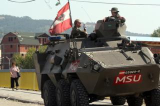 Kosovo, 2012-ci il. Avstriya hərbçiləri