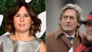 Alexandra Shulman and Nigel Havers