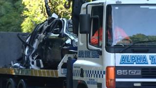 Car removed from scene of fatal crash in Gateshead
