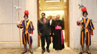 Tuyên bố được đưa ra sau khi Tổng thống Venezuela thăm Vatican