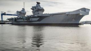 Улуу Британиянын Королдук аскер-деңиз флотунун "Квин Элизабет" (Queen Elizabeth) аскер кемеси