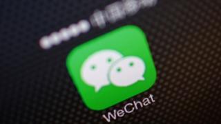 A picture illustration shows a WeChat app icon in Beijing, December 5, 2013.
