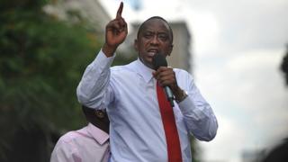 Shugaban Kenya Uhuru Kenyatta