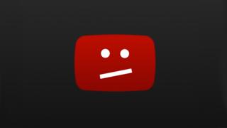 YouTube error message