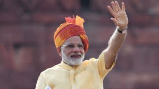 भारत के प्रधानमंत्री नरेंद्र मोदी