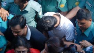 গ্রেপ্তারের পর সাফাত এবং সাদমানকে আদালতে হাজির করা হয়