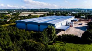 New logistics centre in Donnington
