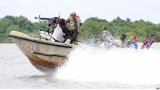 Militants in the Niger Delta