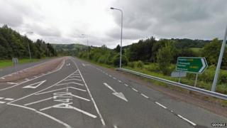 A470 near Llanidloes