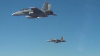 Fighter jets