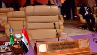 مقعد سوريا شاغر في القمة