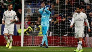 Navas sabe que un error suyo propició el gol del Betis.