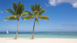 Beach in Mauritius