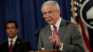 ABD Adalet Bakanı Jeff Sessions