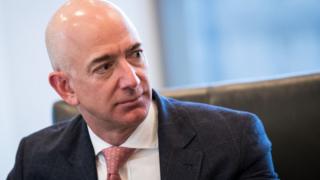 Amazon's chief executive Jeff Bezos