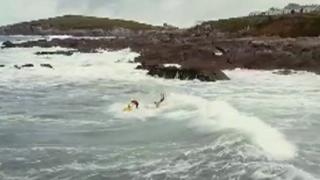 Fistral rescue