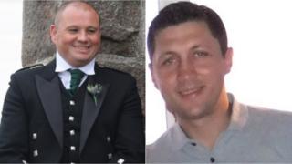 Iain Macdougall (L) and Ryan McGuckin