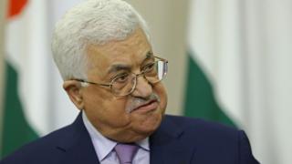 File image of Palestinian leader Mahmoud Abbas
