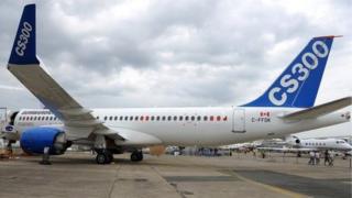 Bombardier CSeries jet
