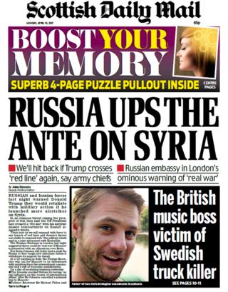 Scottish Daily Mail