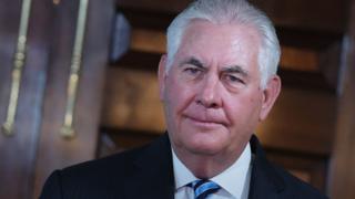 ABD Dışişleri Bakanı Rex Tillerson
