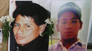 Foto de los dos jóvenes