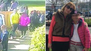 CCTV and a picture of Renata Antczak