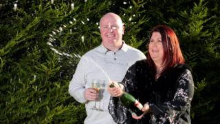 Londonderry couple scoop second lottery win - BBC News