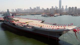 中國第一艘國產航母2017年4月在大連下水,這將是中國第二艘航空母艦。
