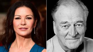 Catherine Zeta Jones and Moray Watson